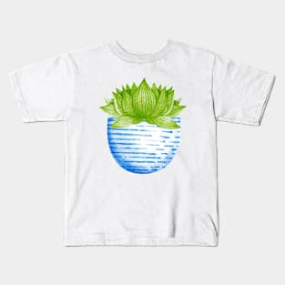 watercolor plant Kids T-Shirt